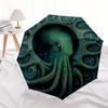Oceanic Mystery: Octopus Art Print - Coastal Decor for Your SpaceUmbrella, Portable 3-Fold Umbrella for Men & Women,Christmas Gift ES319