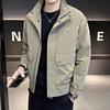 Jackets for Men In Spring and Autumn, New Models, Handsome and High-end Men's Stand-up Collar Casual Jackets and Autumn Tops