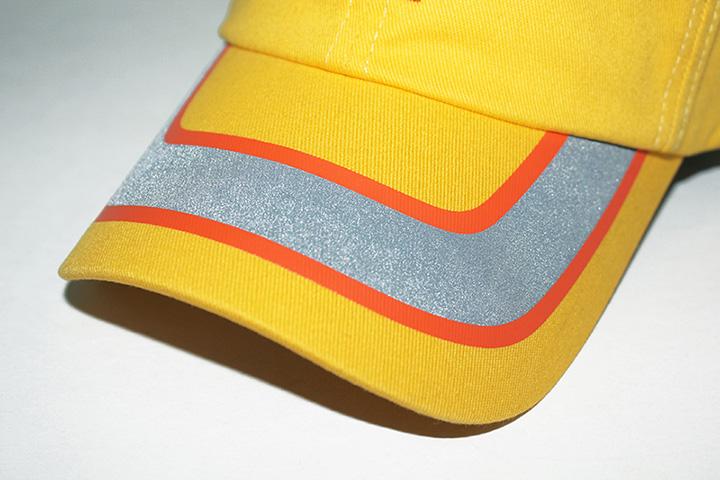 Heiteo H Logo Reflective Ball Cap Yellow