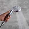 Shower Head Adjustable 3 Mode Shower Head Hand Shower High Pressure Water Saving One Button To Stop Water Shower Heads
