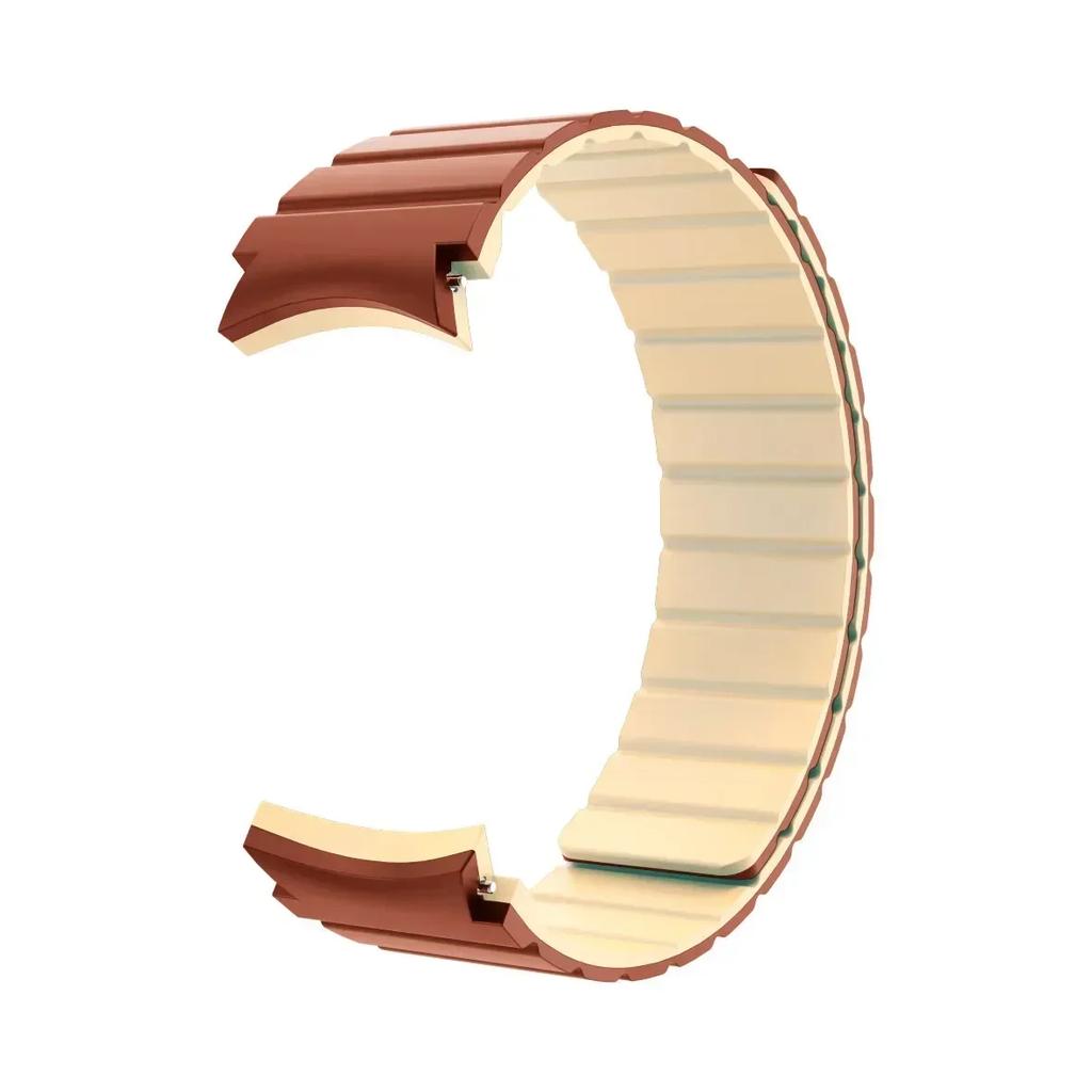 Silicone Strap for Samsung Galaxy Watch7 6 5 4 40/44mm Band No Gaps Magnetic Bracelet for Watch6 4Classic 43 47 42 46mm/5Pro45mm