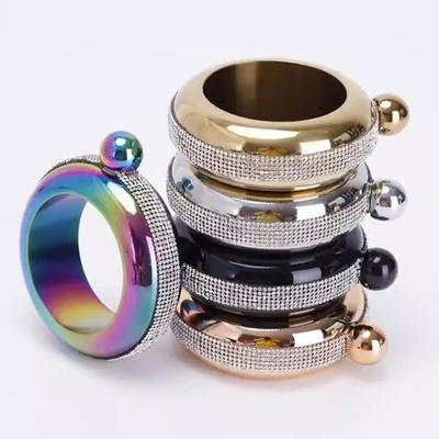 1 Stück 3,5 oz Trinkzubehör für Whiskey Wodka Alkohol Rund Schick Flachmann Armband Elegant Weinflasche Armreif Flachmann