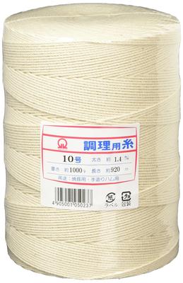 Endo Shoji Professioneller Kochfaden 10 Binde Baumwolle Hergestellt in Japan CTY0602 Nein. (1kg ballförmige Rolle)
