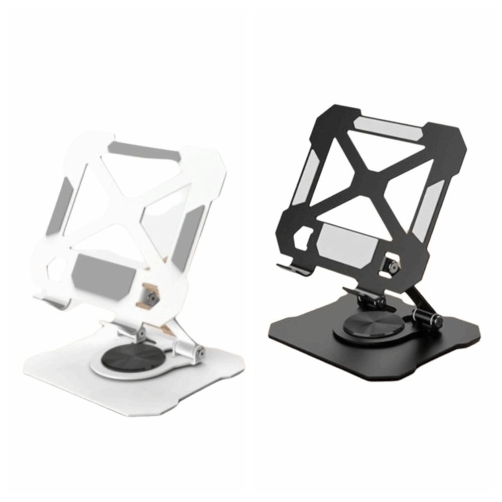 Adjustable Tablet Stand Hollow 360 Degree Rotation Desktop Stand Holder Foldable Multi Angle Cell Phone Stand Desk Holder