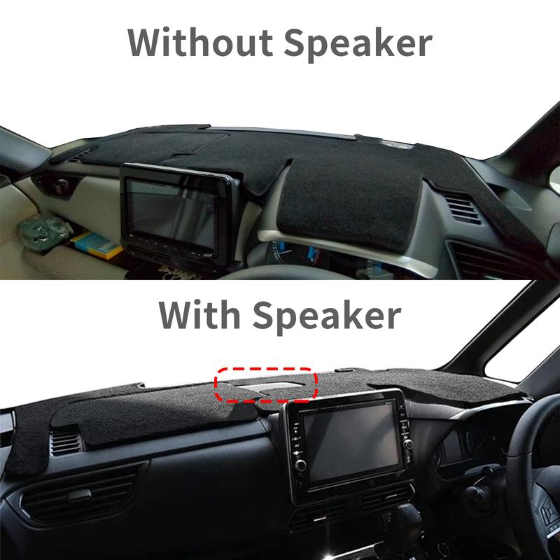 For Mitsubishi Delica Mini Car Dashboard Cover Pad Accessories Dashmat Dash Mat Anti-Slip Sunshade Protective Carpet