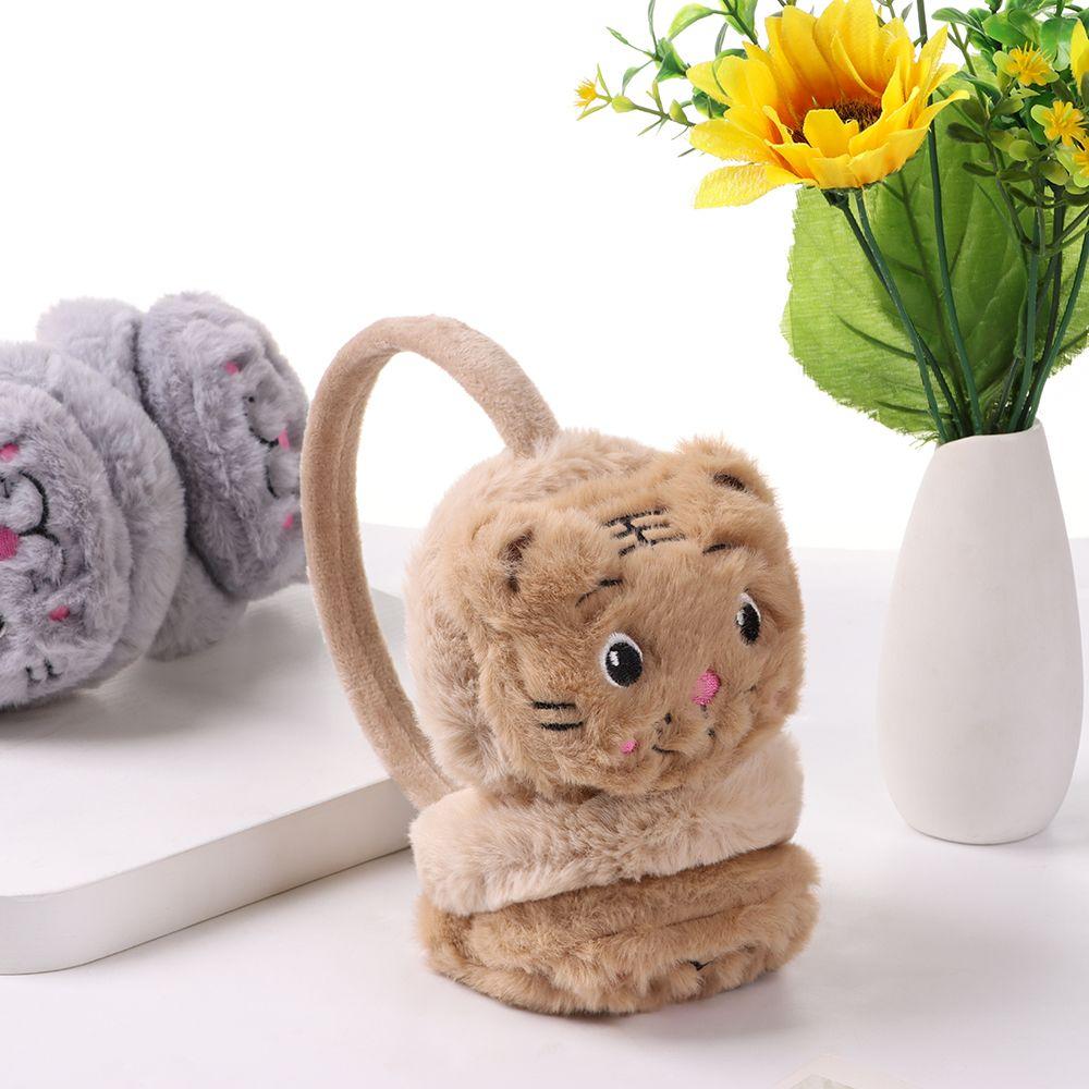 Mode Lässig Weicher Plüsch Ohrenschutz Ohrwärmer Verdickt Warm Warm Ohrenschützer