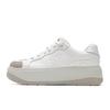 Coverage Cushioning Abrasion Resistant Height Increasing Low Top Skateboard Shoes Women's Standard White F12W611207FCP