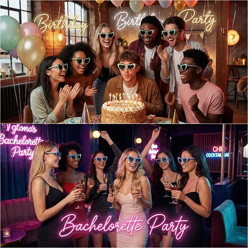 12-100 Stück Hochzeits-Sonnenbrillen für Gäste Herzförmige Sonnenbrillen Junggesellinnenabschieds-Brillen Brautparty-Gastgeschenke Foto-Requisite