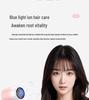 Compact Blue Light Hair Dryer for Dorms - Portable & Quick Dry
