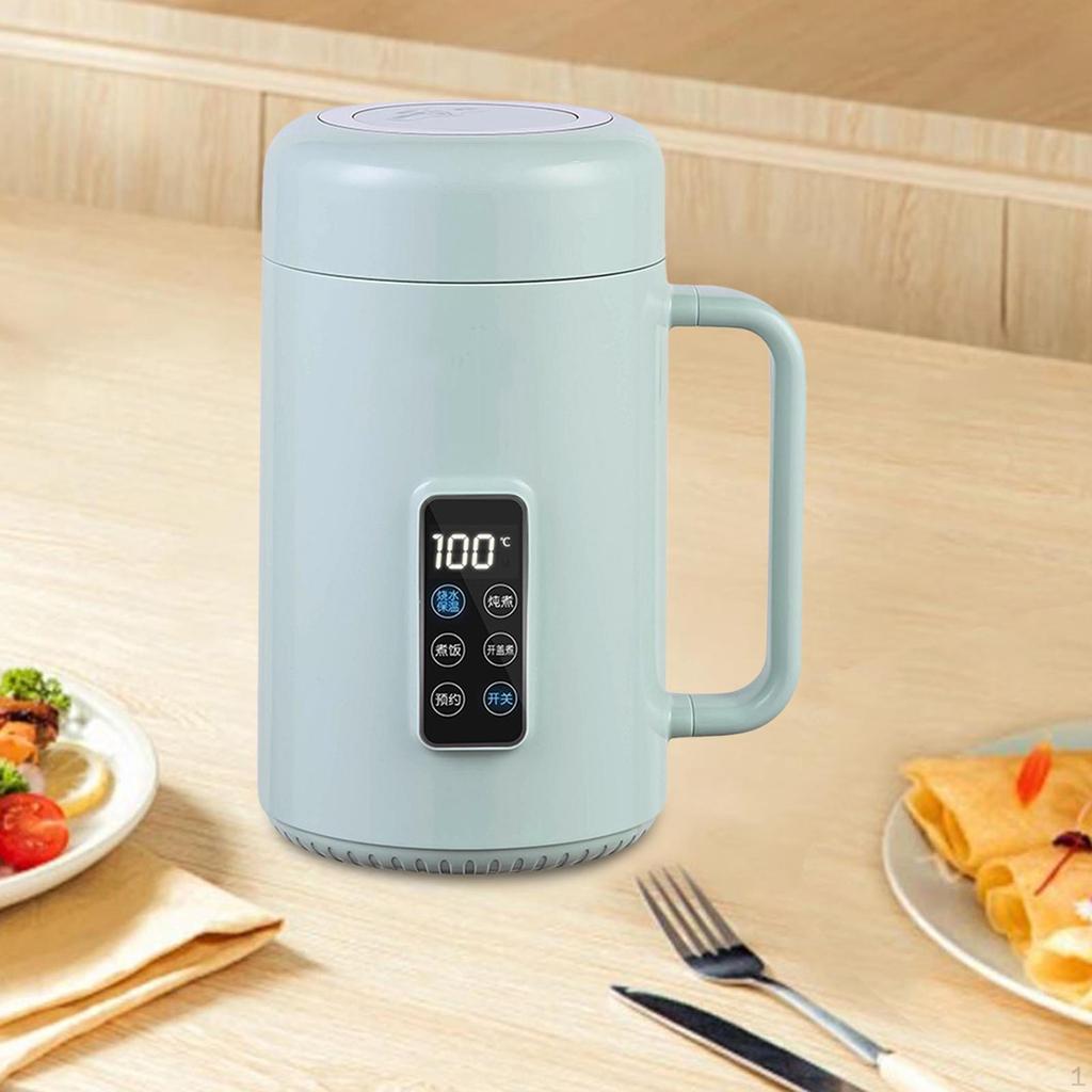Compact Electric Cooker with Nonstick Pot for Home Use