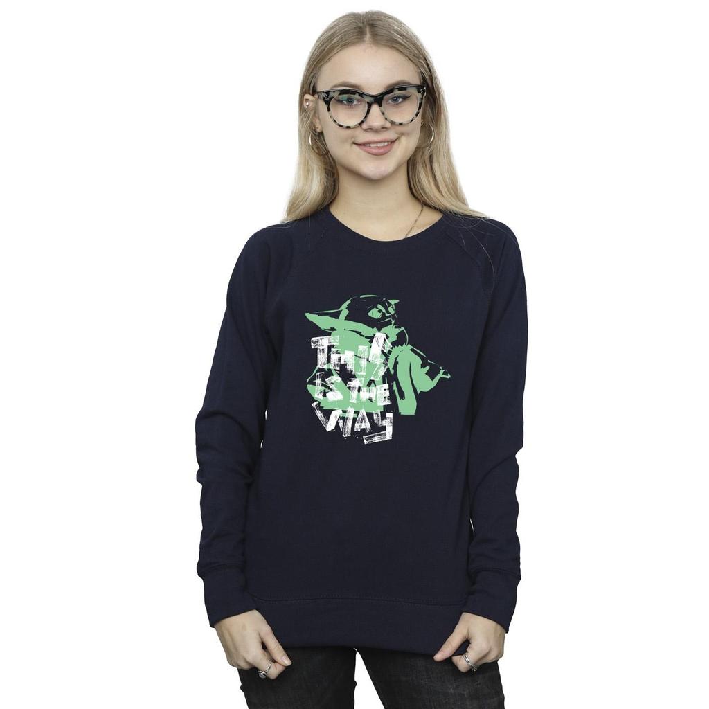 Star Wars Womens/Ladies The Mandalorian This Is The Way Grogu Sweatshirt