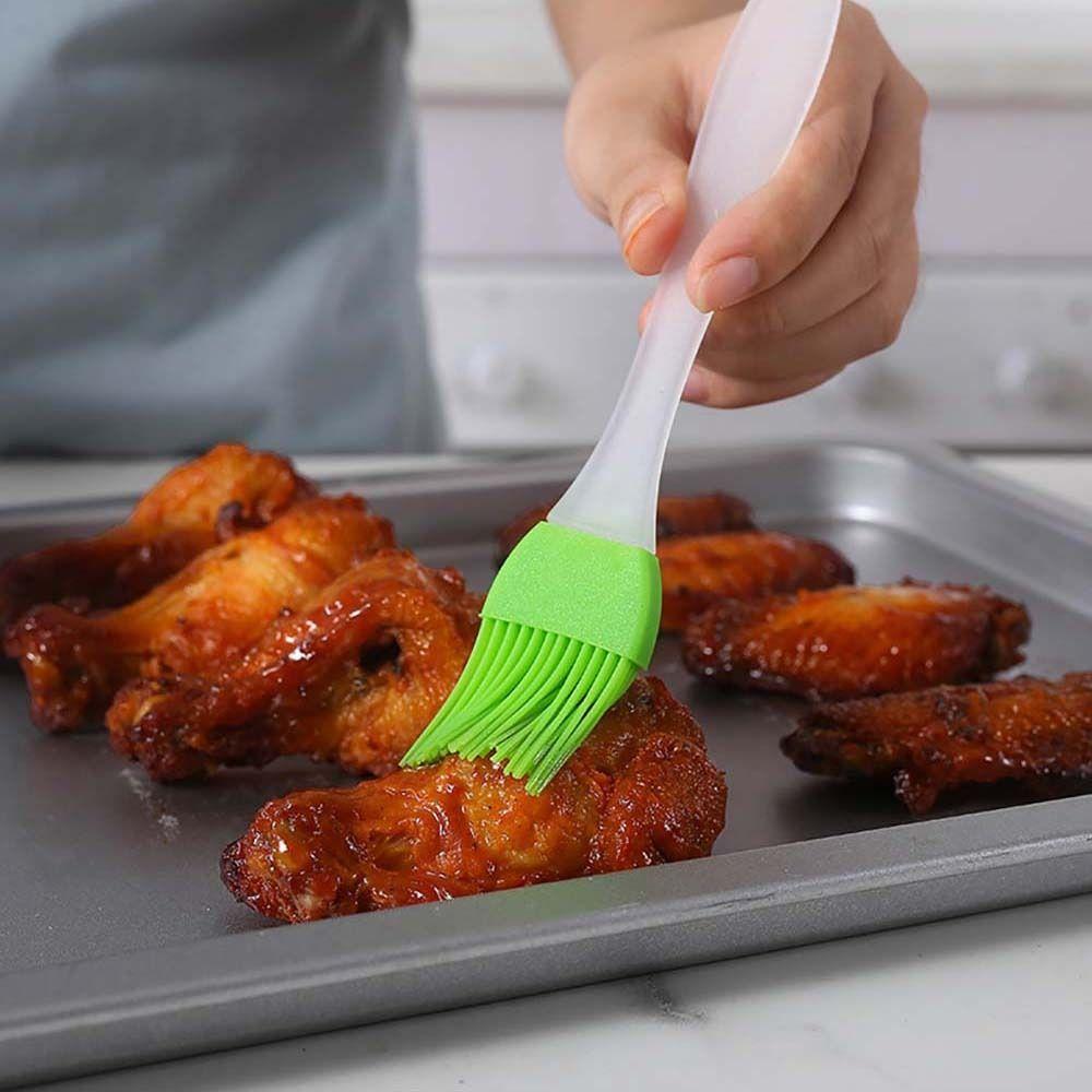 1Pcs Barbecue Barbecue Brush Cake Cooking Baking Cream Baking Brushes New Silicone Oil Brush