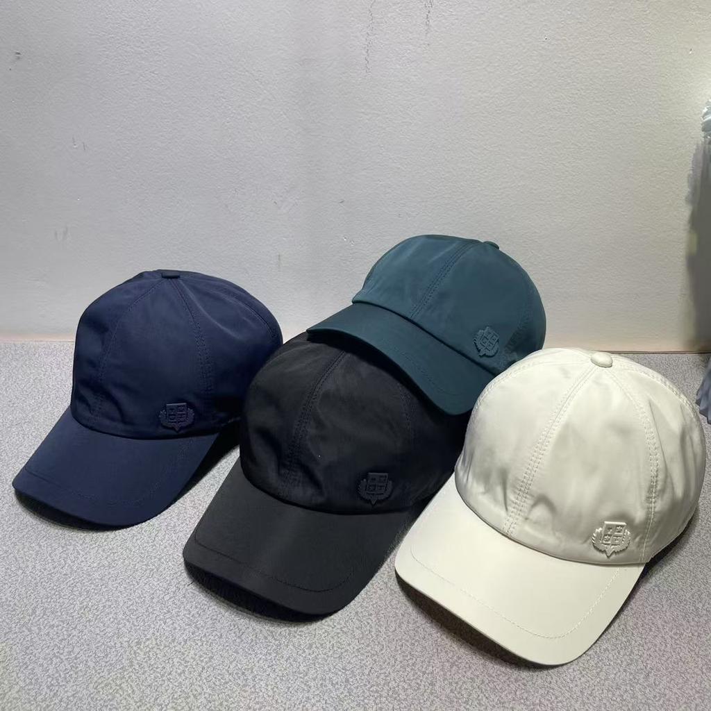 European and American spring new loose leisure curved brim cap men's and women's simple business style sunshade windproof four-season baseball cap