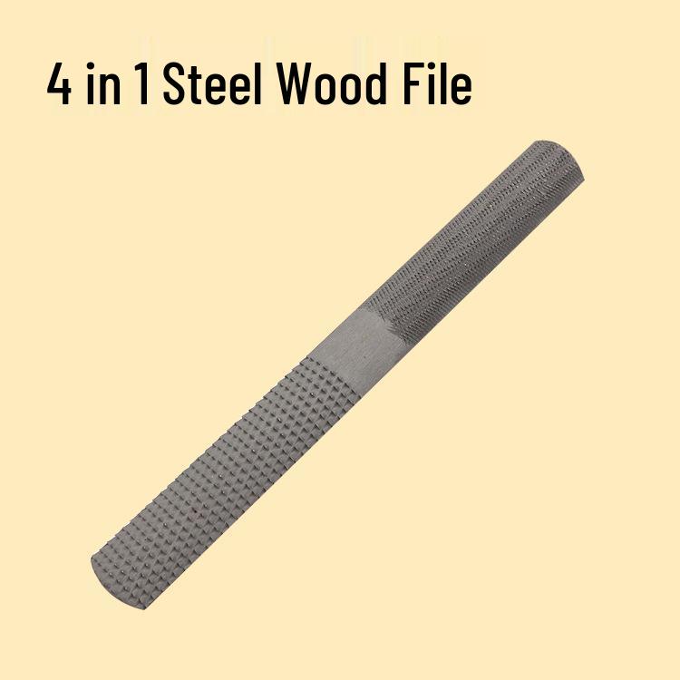 

6-Piece Mini Woodworking File Set with Rosewood Handles