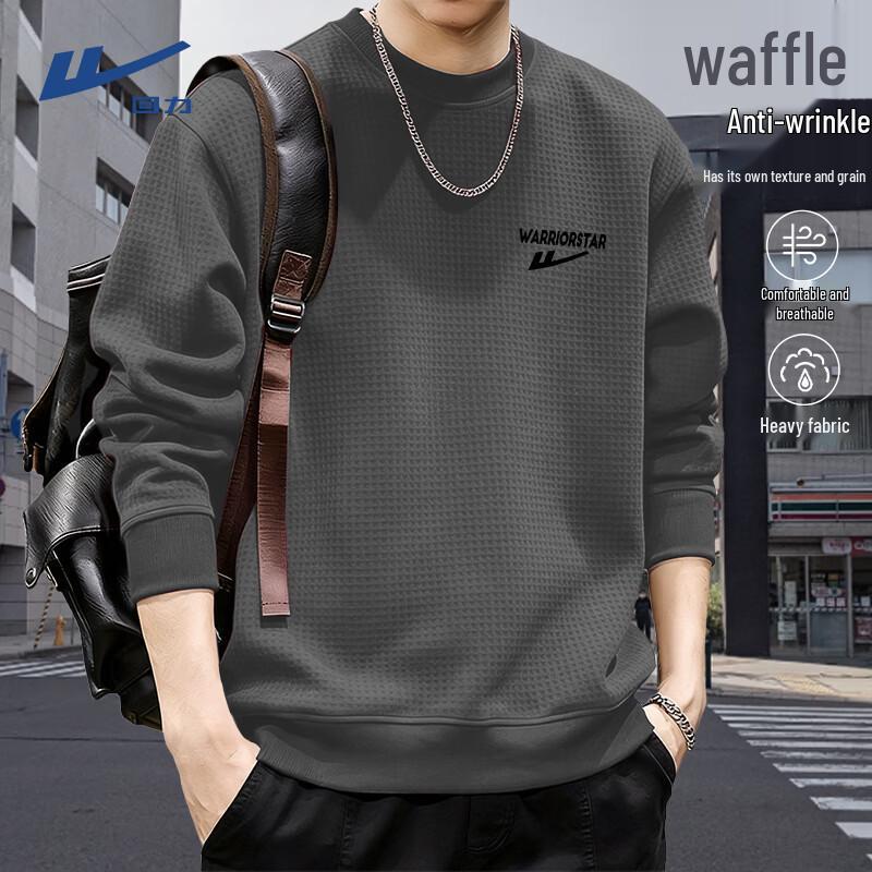 

Warrior Unisex 2026 Edition Heavyweight Waffle Knit Crewneck Sweatshirt XL