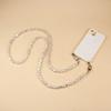 Luxury Pearl Mobile Phone Lanyard Long Crossbody Strap Lady Bead Bag Chain Anti-lost Cell Phone Hanging Decoration Accessories