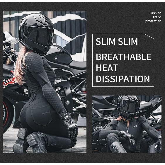 Women's Motorcycle Armor Full Body Summer Motorbike Skiing Protective Jackets Lady Motocross Racing padded clothes CE Approved