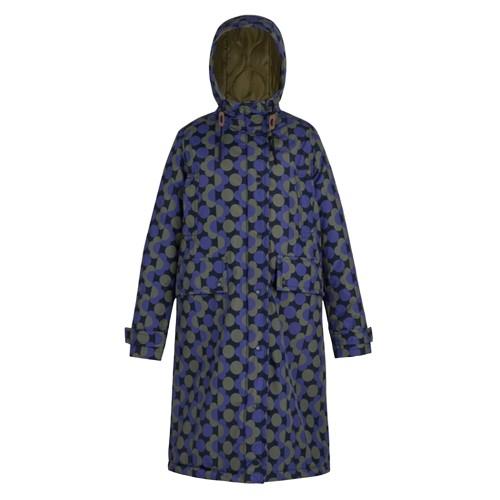 Regatta Womens/Ladies Orla Kiely Floral Long Length Waterproof Jacket