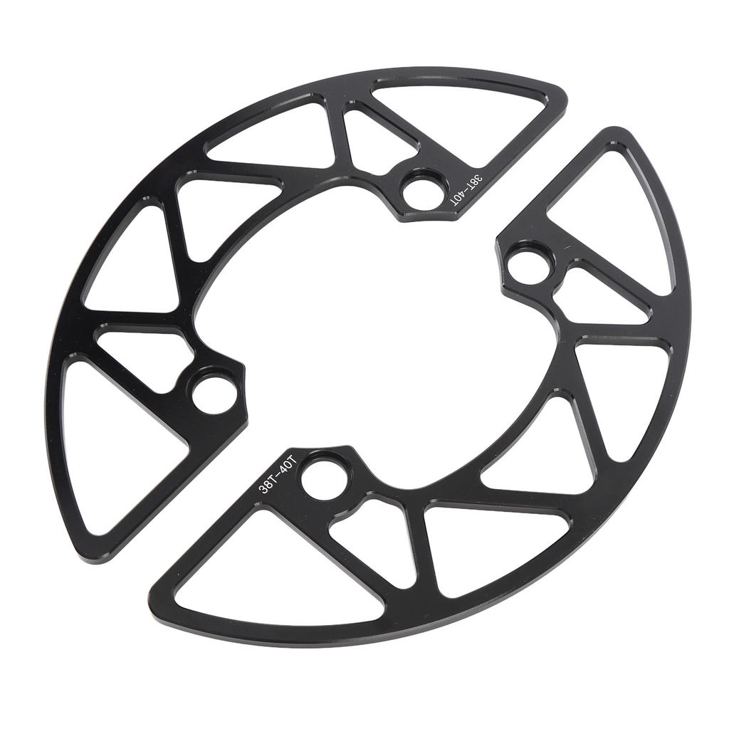 Cycle Chainring Guard Aluminum Alloy 104BCD Cycle Sprocket  or for 38 to 40T   Negative Teeth Mountain Cycle Single Disc Sprocket