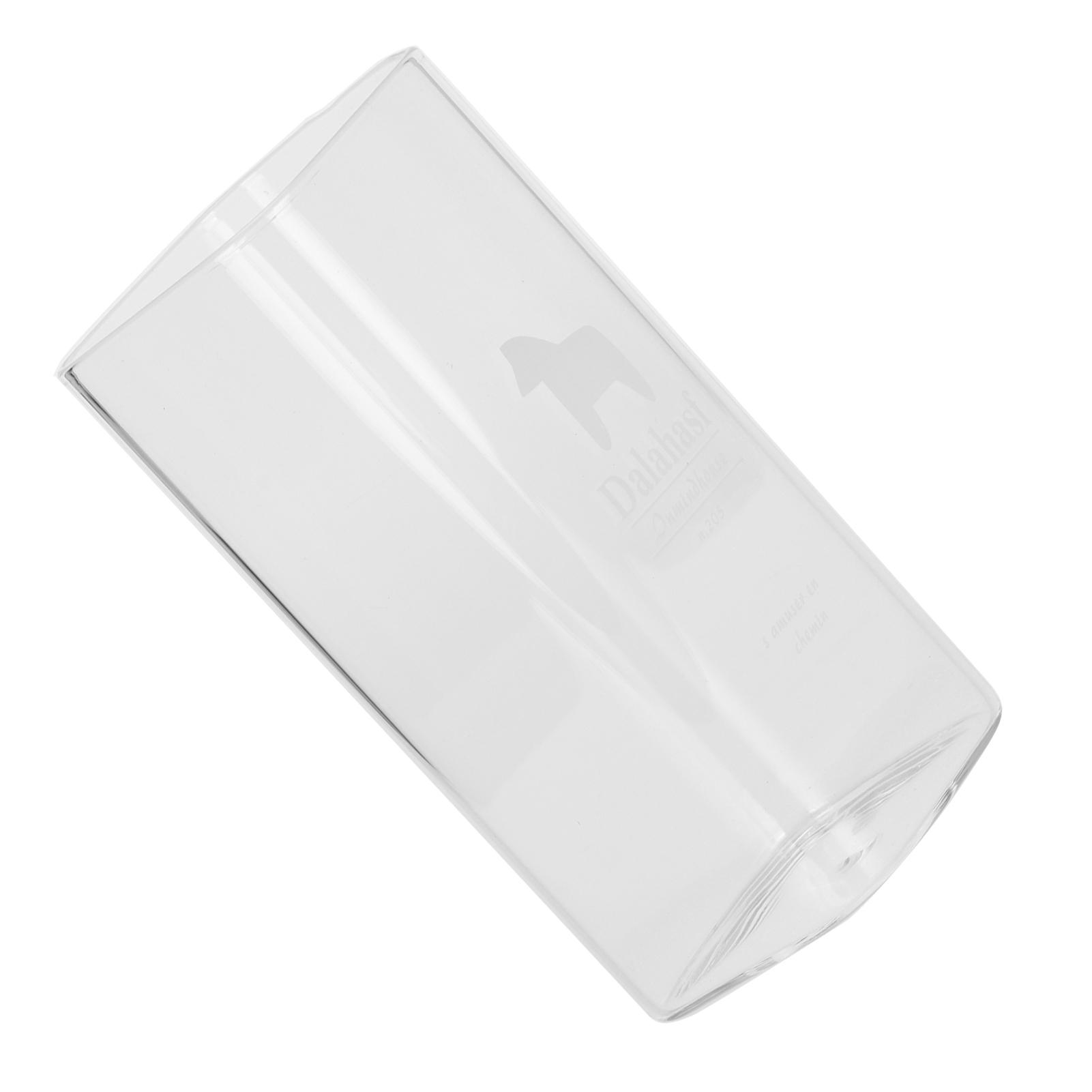 400ml Water Cup Square Heat Resistant Glass Mug Beverage Milk Breakfast Cup Drinkware Type 2
