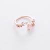 A variety of micro-set crystal zircon ring sweet and elegant ring popular jewelry