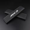 2Pcs For Mazda SKYACTIV CX3 CX-5 CX5 CX 5 CX7 CX9 3 6 Demio MX5 Axela Car Nappa Leather Seat Belt Shoulder Cover Pads Interior