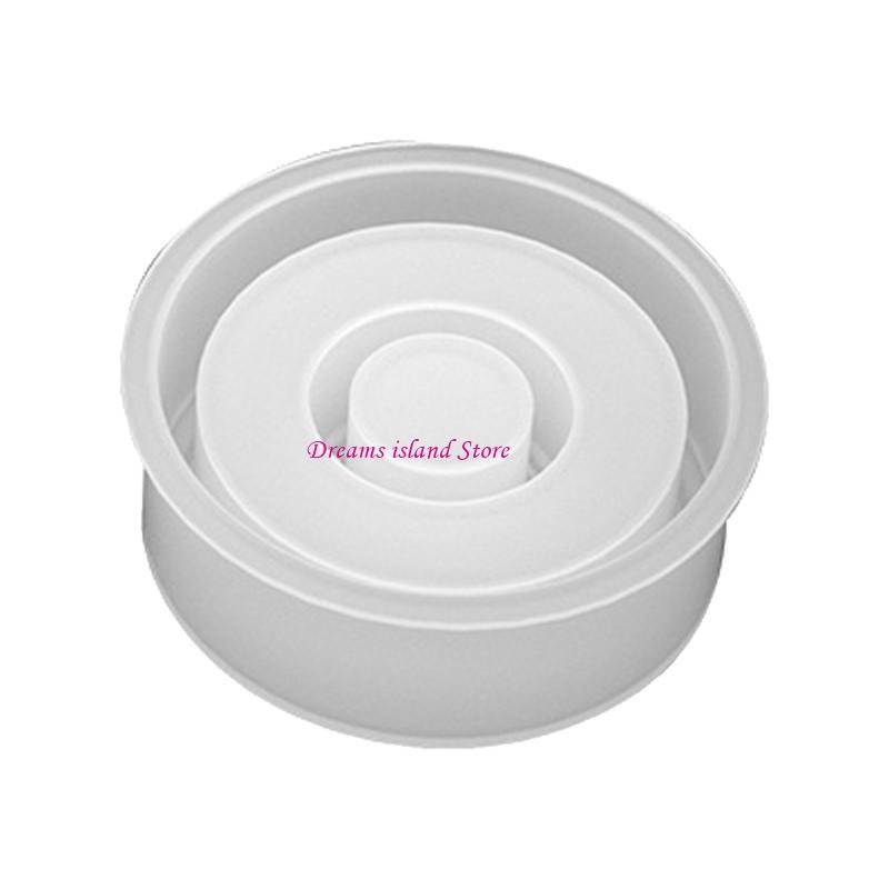 Runde Stern-Silikon-Kerzenständer-Formen Herz-Zementhalter-Form Heimdekorationen Hochzeitsfeier Gipsdekoration HX6C