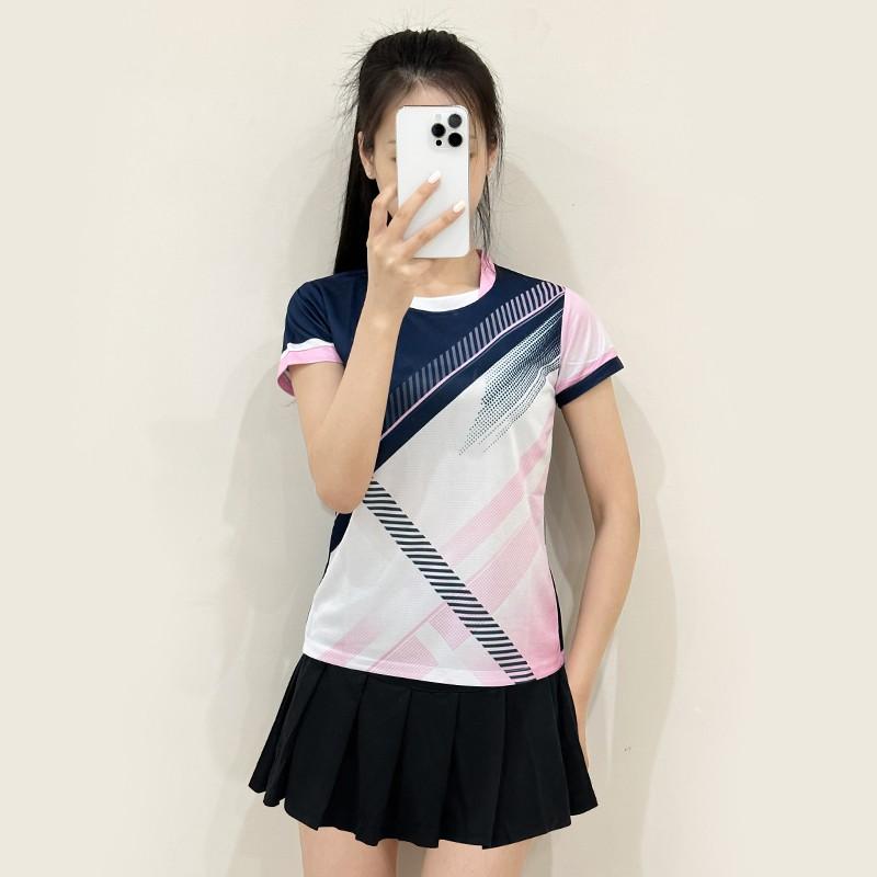 Quick-Dry Badminton Set Women Men Sportswear Running Tennis Volleyball Training Competition Uniform