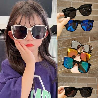 Fashion Outdoor Sunglasses Square Frame Uv375 Travel Goggle Shades For Toddler Boys And Girls
