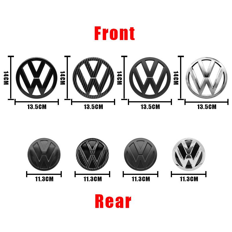 2026 Hot For VW VOLKSWAGEN Hub Caps 5G0853601 5G0853630H For Volkswagen Golf 7 MK7 2014-2017 Badge Car Front Bonnet Grill Rear T