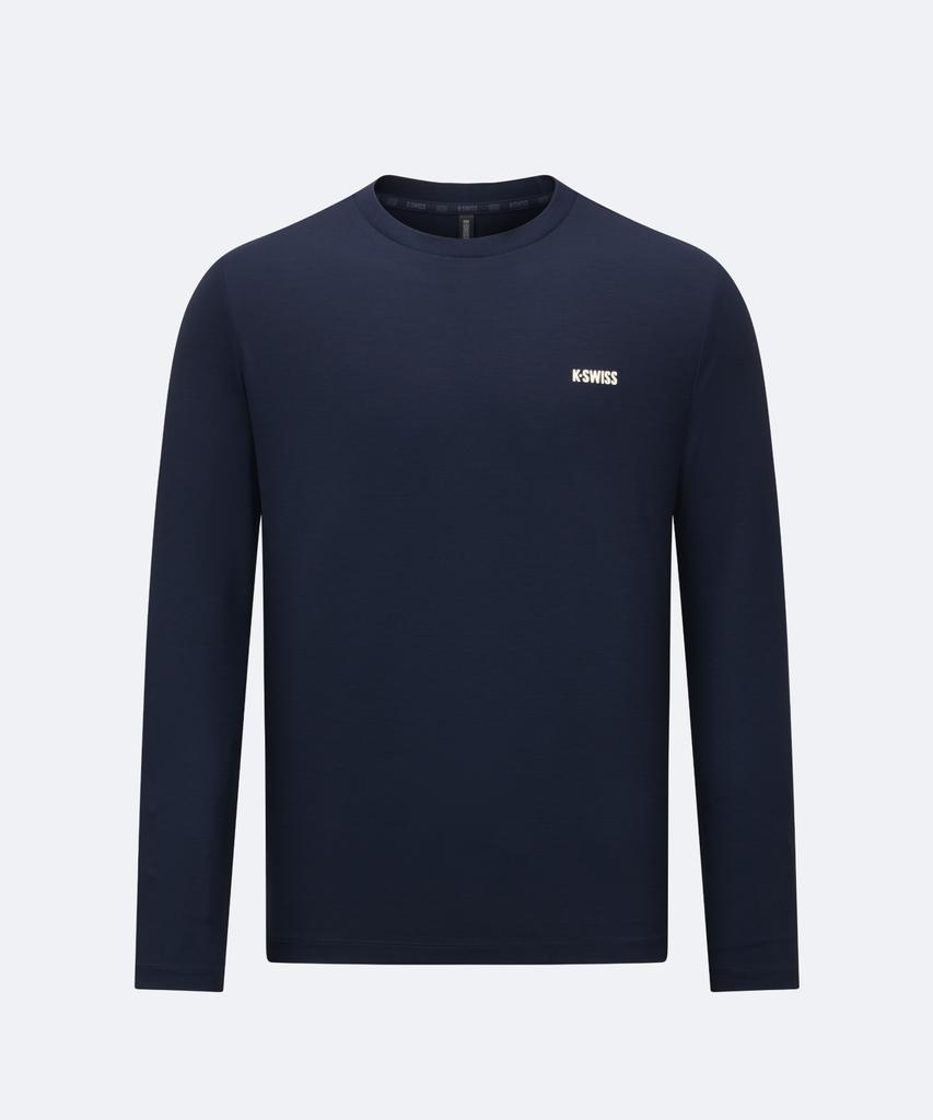 K-SWISS Men'S Silky Tech Long Sleeve Tee_1Kstlfu003Na