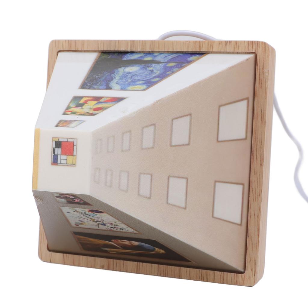 3D Naked Eye Vision Night Light Wall Lamp Decoration for Living Room Bedroom USB Powered Art Wall
