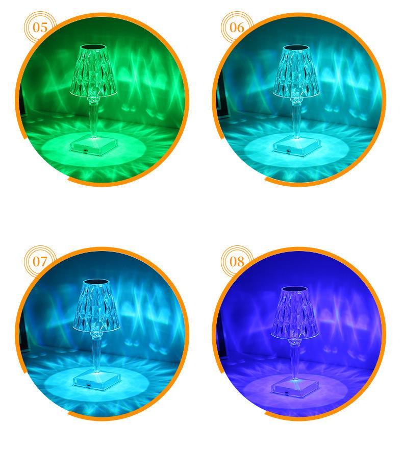 Crystal Influencer Bedside & Bar Atmosphere Light