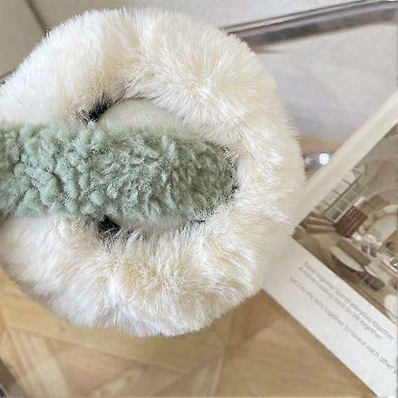 1 Pack Cute Animal Frog Earmuffs Girls Women Winter Warm Ear Covers Foldable Faux Fur Plush Earmuffs Warmers