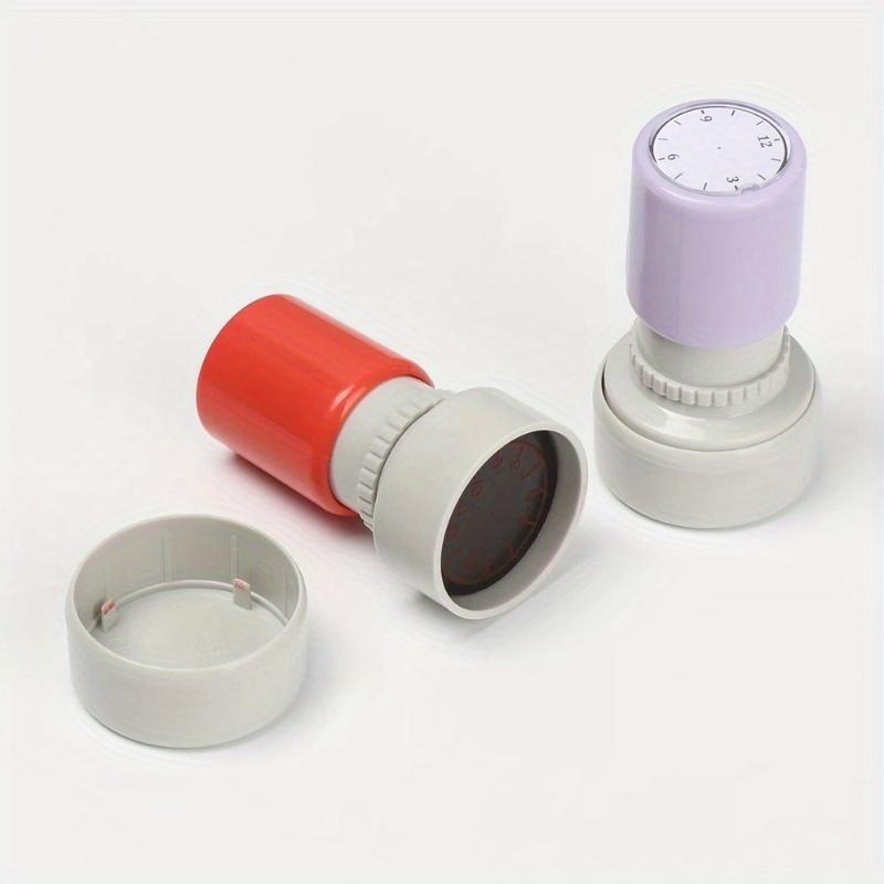 Plastic Clock Dial Stamp Teaching Tool Learning on Watch Plastic Teaching Tools Seal School Supplies.
