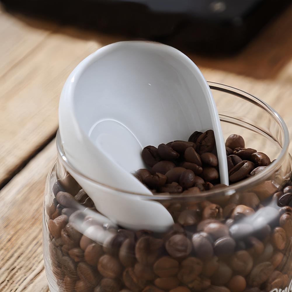 Coffee Bean Metering Plate Ceramic Bean Dish Coffee Powder Tea Dose Trays Exquisite Home Kitchen Cafe Sample Display Accessories