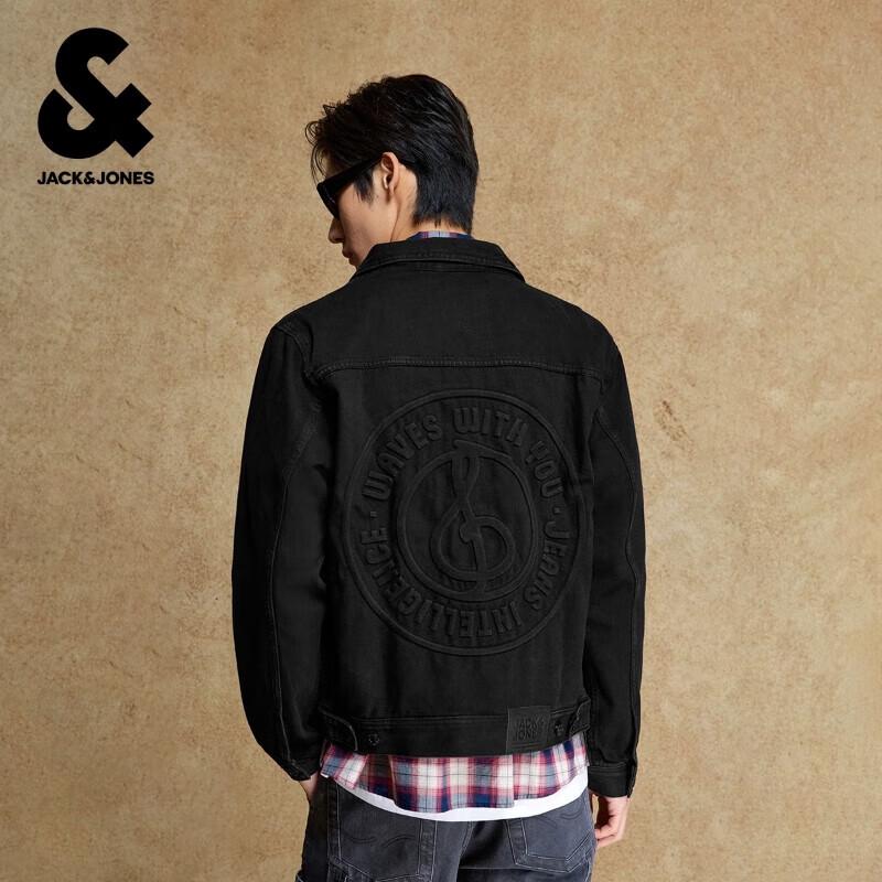 

Мужская повседневная джинсовая куртка с тиснением JACK&JONES XL