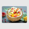 Nature Fruits In Coconut Metal Plaque Poster Cinema Garage Party Printing Plates Tin Sign Poster