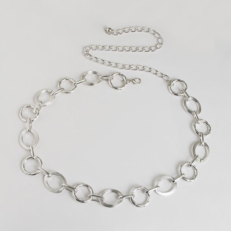 Waist Metal Trendy Chain For Women With Adjustable Length And Design Chic