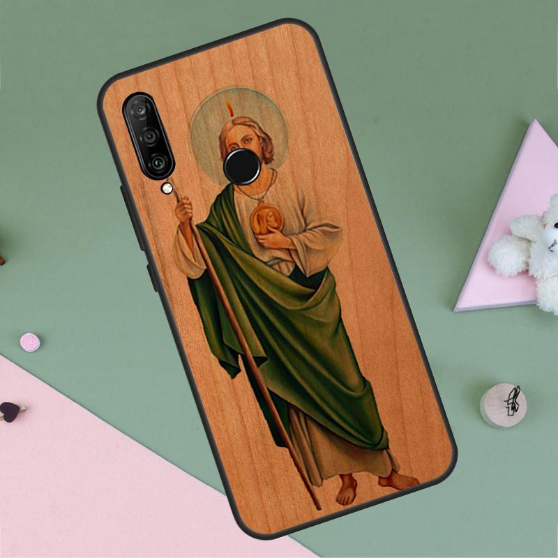 

San Judas Colored Design For Huawei P30 P40 Lite P60 Pro Nova 7i 8i 11i 12i 12s 10 9 SE Y90 Y60 Y70 Y72 Y61 Y91 Case Huawei Nova Y61