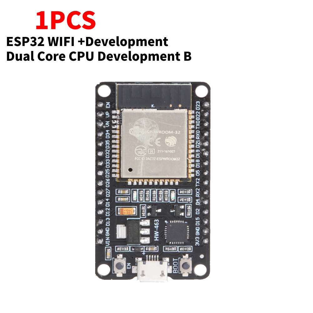 ESP32 WROOM-32 Development Board TYPE-C Micro USB WiFi+Bluetooth Ultra-Low Power Consumption SPI Flash 32Mbits Wireless Module