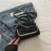 Modetrend schlichte große Kapazität neue lässige Messenger-Umhängetasche hochwertig Muscheltasche