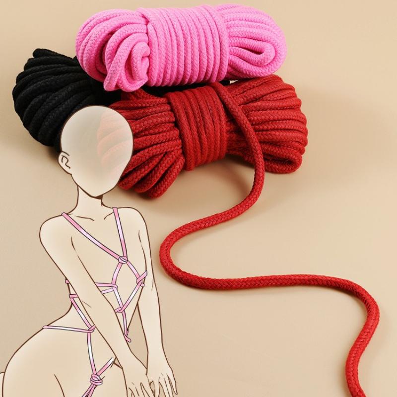5M/10M Bondage Boutique Hemp Rope Strap On BDSM Extreme Expandable Submission Cosplay Role-Playing Sex Toys For Couples