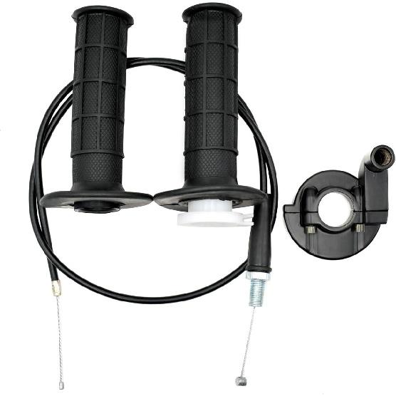 Twist Throttle Assembly And 36" Throttle Cable For Yamaha SSR Coolster Roketa SDG NST X-Treme 50Cc 70Cc 110Cc 125Cc Engine Dirt Bikes Pit Bike