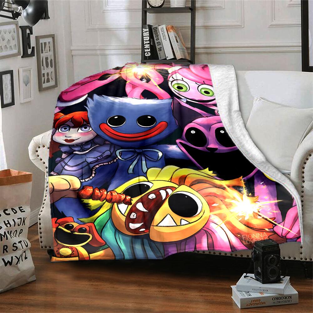 Spooky Characters Celebration Blanket Soft Throw Blanket For Home Bedroom Bed Sofa Travel Office Solid Christmas Blanket