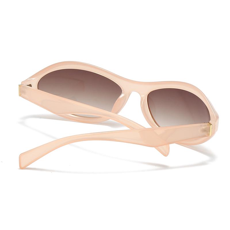 New European And American Concept Polygonal Wrapped Model With Futuristic Sense” Sunglasses Trend Lh181