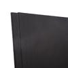 2 Pieces Black Canvas Art Panels with Wooden Frame for Painting