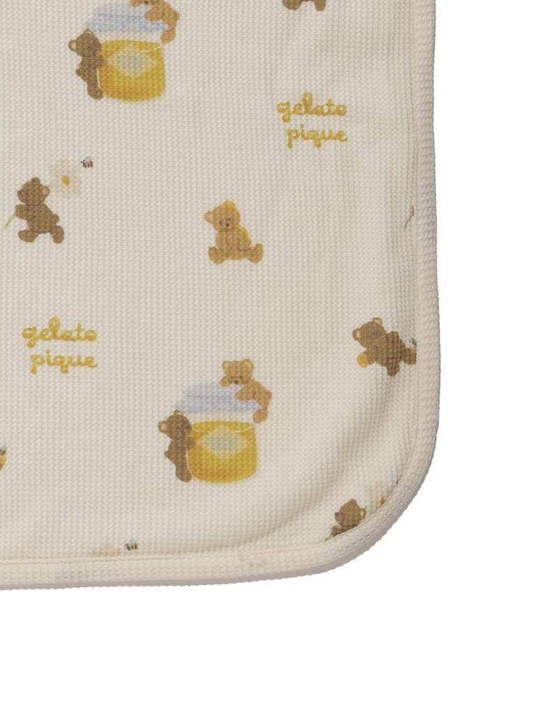 Baby Honey Bear Print Blanket [Gelato Pique]