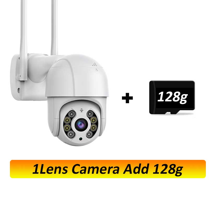Three Lens PTZ IP Camera Outdoor 6K HD Three Screen WiFi Security Camera Auto Tracking 4K Dual Len Wirelss CCTV Camera iCsee