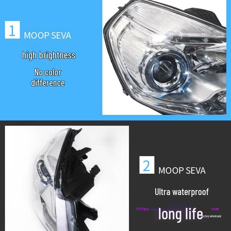 Compatible Front Headlight Assembly Lampshade for 2003-2008, 2013, and 2016 Buick HRV Models